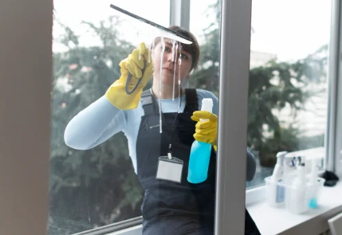 Nettoyage de vitres intérieures et extérieures à Locmaria-Grand-Champ